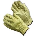 Pip PIP Top Grain Cowhide Drivers Gloves, Straight Thumb, Economy Grade, L 68-105/L